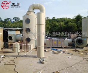 廣州賽捷機械噴漆廢氣處理工程